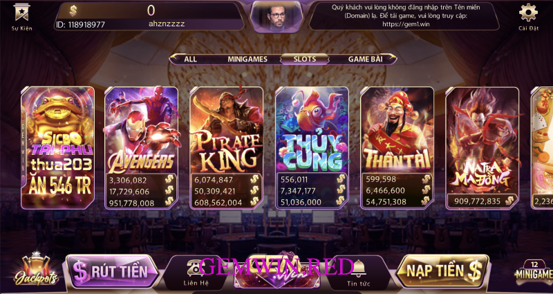 Kho slot game đa dạng nhất thị trường