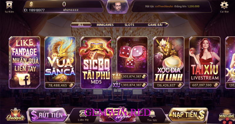 Những ưu điểm chỉ có tại Gem win