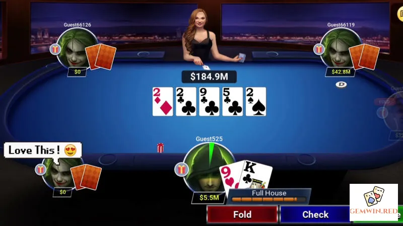 hướng dẫn poker Gemwin