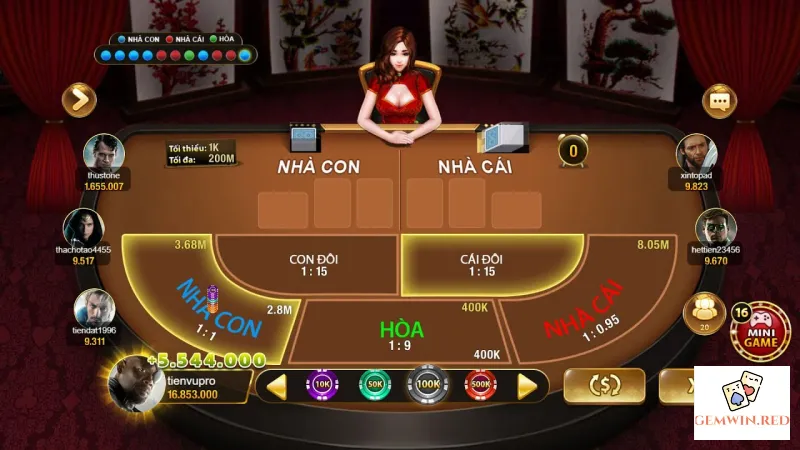 Giới thiệu về Baccarat Kim Tài Gemwin